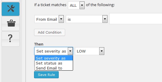 KSD Rules actions
